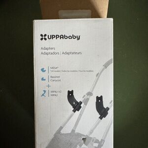 Uppababy Mesa and Bassinet adapters for Minu V1 & V2